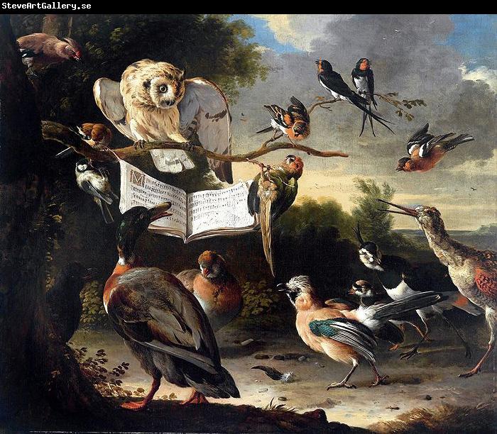 HONDECOETER, Melchior d Das Vogelkonzert